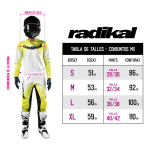 Conjunto Radikal Aero Fluo - Motocross / Atv / Mx - Imagen 4