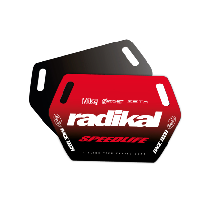 Pitboard Pizarra Rojo Mx Atv Mtb Radikal Racing