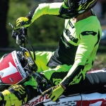 Guantes Mx Factory Fluo Radikal - Motocross/atv/mtb - Imagen 2