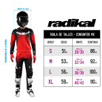 Conjunto Radikal Aero Rojo - Motocross / Atv / Mx - Imagen 4
