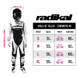 Conjunto Radikal Fuse Blanco - Motocross / Atv / Mx - Imagen 5
