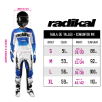Conjunto Radikal Kick Azul - Motocross / Atv / Mx - Imagen 6