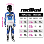 Conjunto Radikal Kick Azul - Motocross / Atv / Mx - Imagen 6