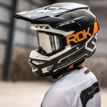 Antiparra Mx Motocross Mtb Enduro Radikal Fuse Black-Orange - Imagen 6