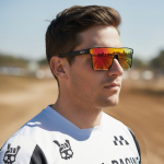 Anteojos Lentes Radikal Fuse Black-Red - Imagen 2