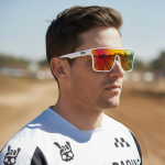 Anteojos Lentes Radikal Fuse White-Red - Imagen 2