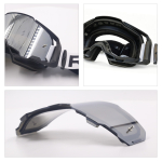 Antiparra Mx Motocross Mtb Enduro Radikal Fuse Black-White - Imagen 4