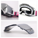 Antiparra Mx Motocross Mtb Enduro Radikal Fuse White-Magenta - Imagen 4