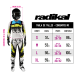 Conjunto Radikal Century Gris- Motocross / Atv / Mx - Imagen 6