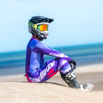 Conjunto Radikal Century Violeta - Motocross / Atv / Mx - Imagen 5