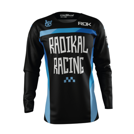 Jersey Skull Blue - Radikal - Motocross / Atv