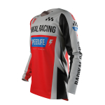 Jersey Thunder Red- Radikal - Motocross / Atv - Imagen 2