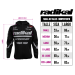 Rompeviento GP Negro Radikal Racing Motocross/atv/mtb - Imagen 4