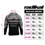Rompeviento GP Gris Radikal Racing Motocross/atv/mtb - Imagen 4