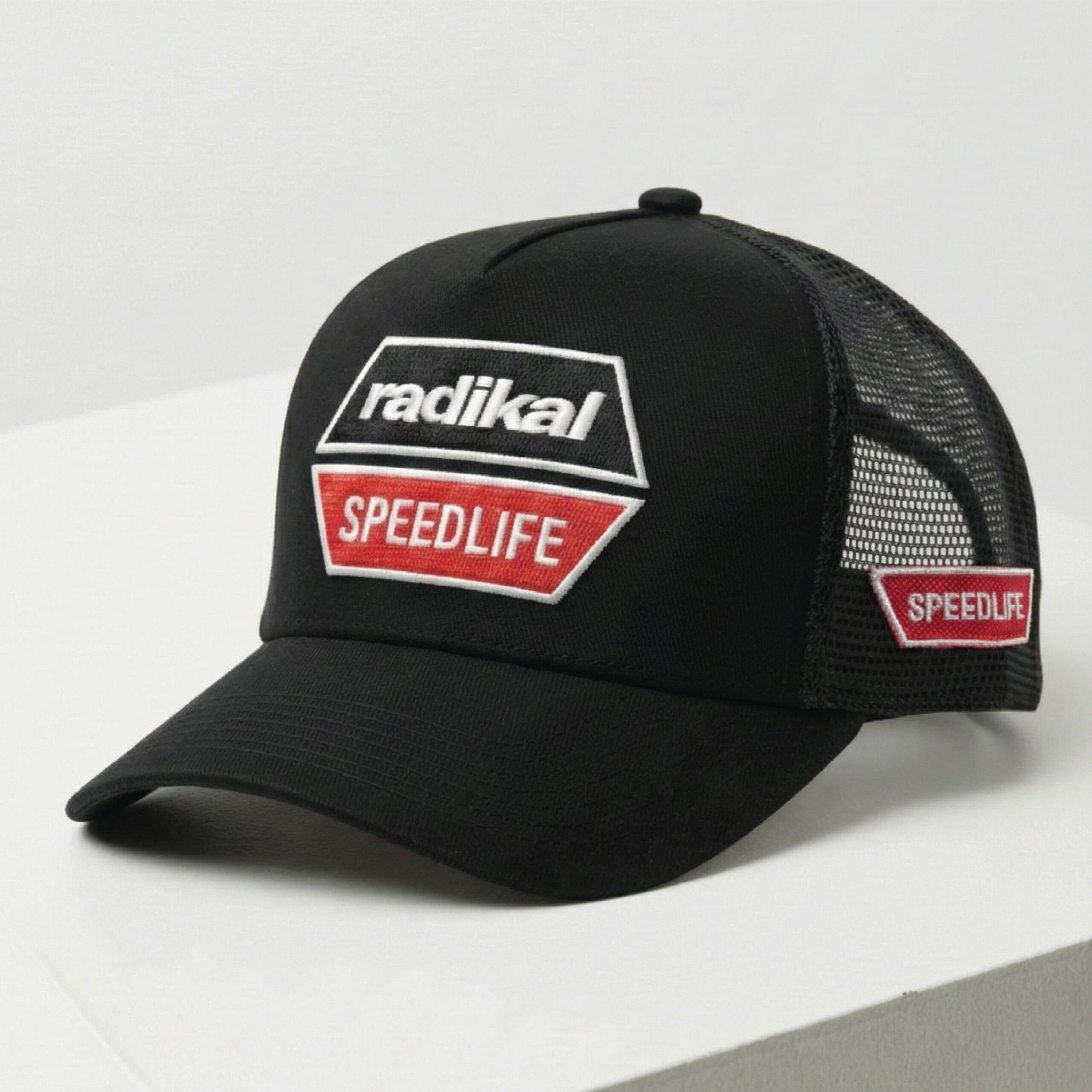 GORRA SUPRA NEGRA_Mesa de trabajo 1 Gorra supra negra. - Imagen 1