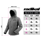 Campera Lady Softshell Solid Grey - Imagen 5