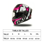 Casco Ride Magenta White - Imagen 7