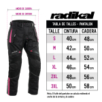 Pantalon Ride Fuse Lady Black Pink - Imagen 4