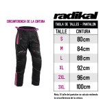 Pantalon Ride Fuse Lady Black Pink - Imagen 4