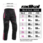 Pantalon Ride Fuse Lady Black Pink - Imagen 4