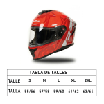 Casco Ride Red Grey - Imagen 7
