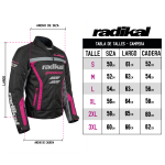 Campera Ride Fuse Lady Black Pink - Imagen 5