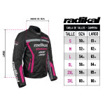 Campera Ride Fuse Lady Black Pink - Imagen 4