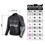 Campera Ride Volt Black Grey - Imagen 3