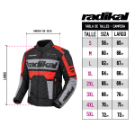 Campera Ride Fuse Black Red - Imagen 3