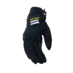 Softshell Solid Black Short Glove