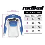 Jersey Mx Kick Azul - Imagen 4
