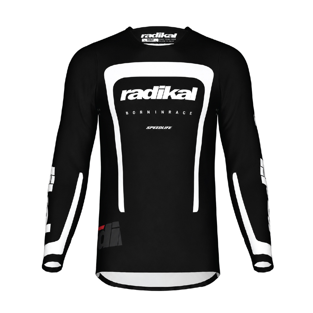 JERSEY PARA LA WEB - PUBLICACION TABLA TALLES-29 Jersey Mx Solid Black - Imagen 1