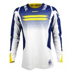 Jersey Mx Flux Blue-Yellow Factory - Radikal - Motocross / Atv