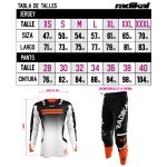 Jersey Mx Flux Orange Factory - Radikal - Motocross / Atv - Imagen 4
