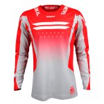 Jersey Mx Flux Red-Grey Factory - Radikal - Motocross / Atv